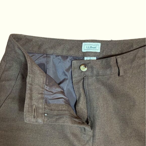 L.L. Bean Brown Pants, Size 8 - Picture 4 of 6